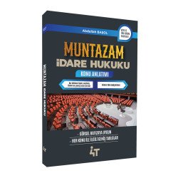 MUNTAZAM İdare Hukuku Konu Anlatımı