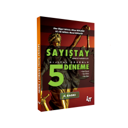 SAYIŞTAY DİJİTAL ÇÖZÜMLÜ 5 DENEME 2. BASKI