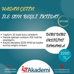 SON BEŞLİ İKTİSAT OFFLINE 2024 