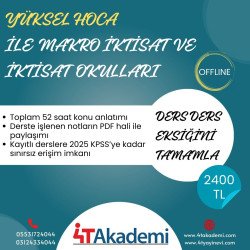 MAKRO İKTİSAT VE İKTİSAT OKULLARI OFFLİNE 2024