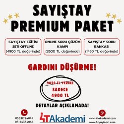 SAYIŞTAY PREMIUM PAKET 2024