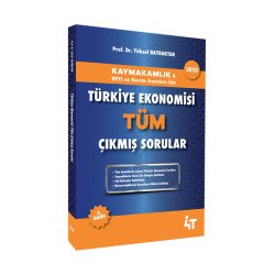 TÜRKİYE EKONOMİSİ TÜM ÇIKMIŞ SORULAR 3. BASKI