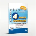 Dört Dörtlük 4’lü Hukuk Kpss - A Denemeleri 2. Baskı