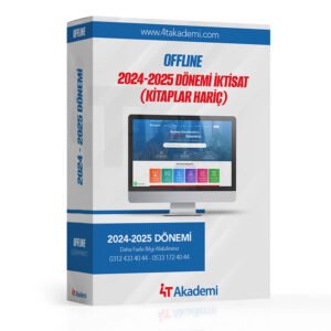 2024 -2025 Dönemi İktisat Offline (Kitaplar Hariç)