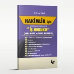 Hakimlik İçin İş Hukuku Ders Notu & Soru Bankası