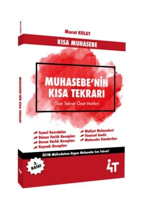Muhasebenin Kısa Tekrarı 2. BASKI