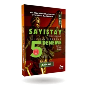 Sayıştay Dijital Çözümlü 5 Deneme 2. Baskı