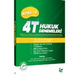 4T KPSS-A TAMAMI ÇÖZÜMLÜ 10'LU HUKUK DENEMELERİ 5.BASKI
