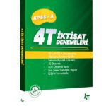 4T KPSS-A TAMAMI ÇÖZÜMLÜ 10'LU İKTİSAT DENEMELERİ 5. BASKI