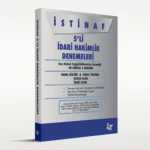 İSTİNAF 5'Lİ İDARİ HAKİMLİK DENEMELERİ