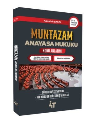 MUNTAZAM Anayasa Hukuku Konu Anlatımı
