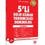 5'Lİ GELİR UZMAN YARDIMCILIĞI DENEMELERİ 3.BASKI