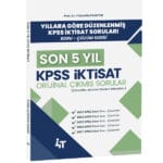 Son 5 YIL KPSS İktisat Çıkmış Sorular