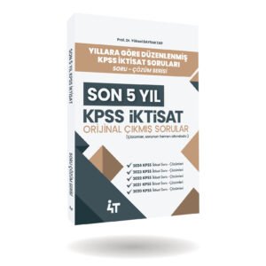 Son 5 YIL KPSS İktisat Çıkmış Sorular