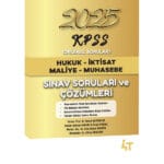 2025 KPSS SORULARI ve ÇÖZÜMLERİ